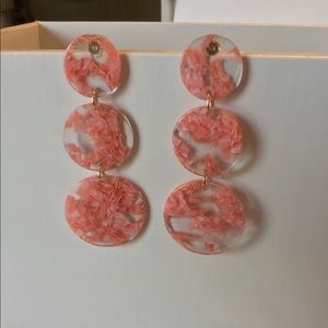 Acrylic earrings